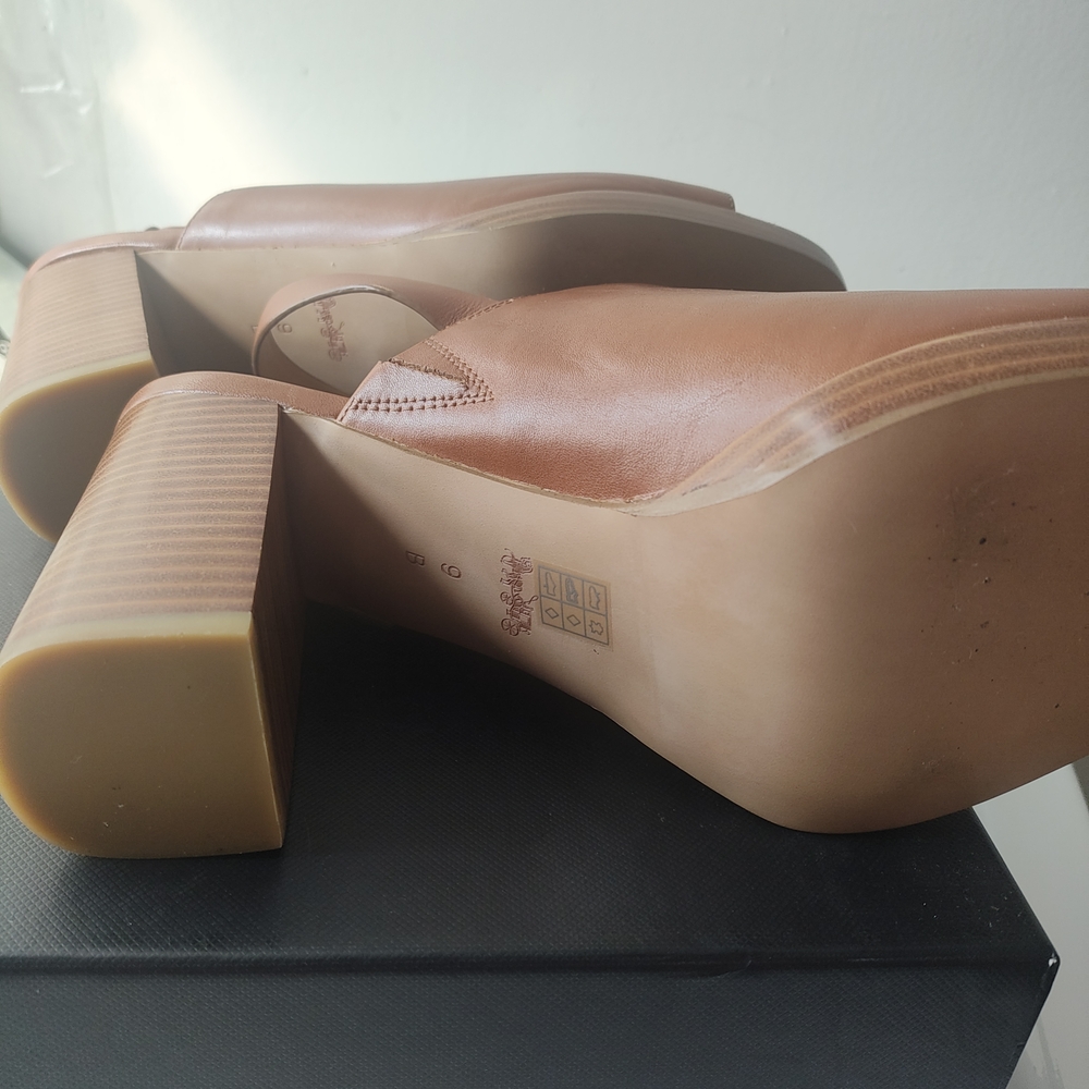 Brown Platform Sandals Coach - image 5